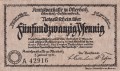 Osterholz 25 Pf G-O29.1b 7.1.1921 aUNC A.jpg