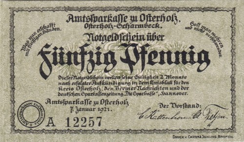 Osterholz 50 Pf G-O29.1c 7.1.1921 aUNC A.jpg