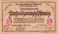 Osterholz 25 Pf G-O29.5a 31.5.1921 UNC A.jpg