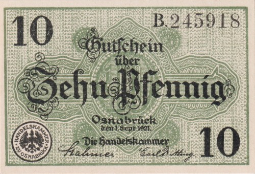 Osnabruck 10 Pf G-O26.4a 1.9.1921 UNC A.jpg