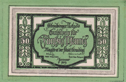 Straubing 25 Pf G-S119.6 1.1919-1.1.1921 A.jpg