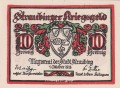 Straubing 10 Pf G-S119.10 1.10.1918-1.1.1922 UNC A.jpg