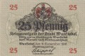 Wunsiedel 25 Pf G-W66.2a 11.11.1918 UNC A.jpg