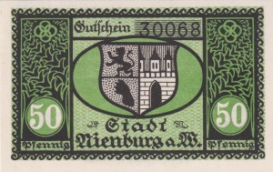 Nienburg 50 Pf G-N45.3 aUNC