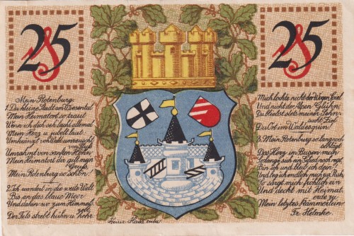 Rothenburg 25 Pf G-R47.1a 1.1.1920 aUNC A.jpg