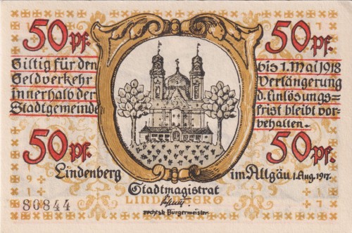 Lindenberg 50 Pf G-L47.2b 1.8.1917 aUNC A.jpg