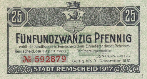 Remscheid 50 Pf G-R25.5a 1.4.1920-31.12.1921 aUNC A.jpg