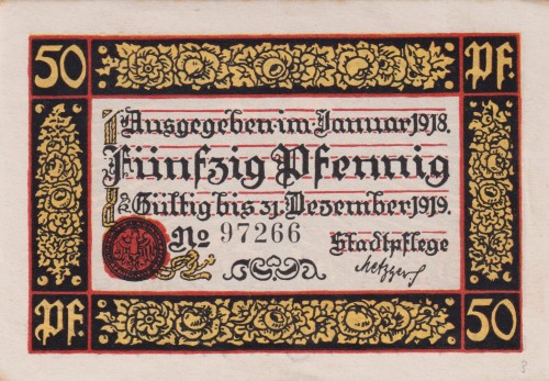Rottweil 50 Pf G-R51 1.1918-31.12.1919 AUUNC A.jpg