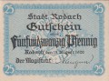 Rodach 25 Pf G-R33.2 15.8.1920 UNC A.jpg