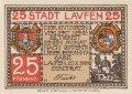 Laufen 25 Pf  G-L20.1 20.10.1920 UNC A.jpg