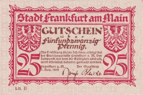 Frankfurt am Main25 Pf G-F16.2c 1.11.19119 UNC A.jpg