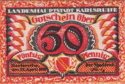 Karlsruhe 50 Pf G-K10.122.4.1920 UNC A.jpg