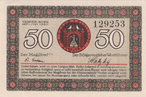 Verden 50 Pf G-V3.4 1.6.1920 UNC  A.jpg