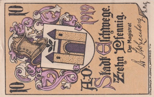 Eschwege 10 Pf G-E27.5 1919 aUNC A.jpg