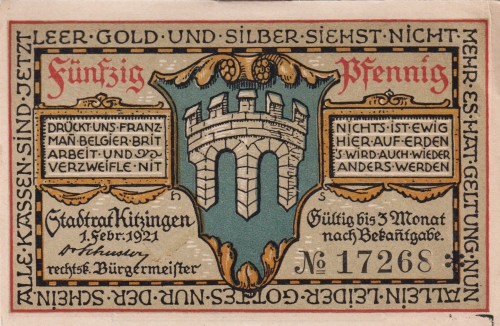 Kitzingen 50 Pf G-K28.19b 1.2.1921 XF A.jpg