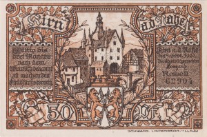 Kirn 50 Pf G-K26.5 9.9.1920 aUNC