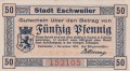 Eschweiler 50 Pf G-E28.2 1.11.1918 aUNC a.jpg