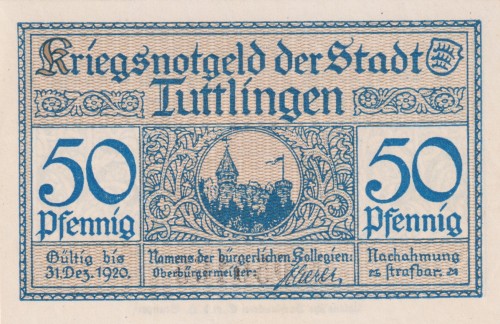 Tuttlingen 50 Pf G-T30.1 31.12.1920 UNC A.jpg