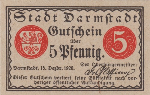 Darmstadt 5 Pf G-D5.5a  15.12.1920 UNC A.jpg