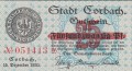 Corbach 25 Pf G-C26.4a  15.12.1920 UNC A.jpg