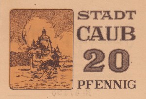 Caub 20 Pf G-C10.1b UNC