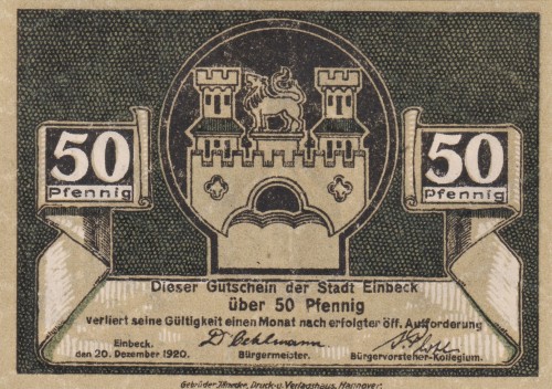 Einbeck 50 Pf G-E9.3b 20.12.1920 aUNC A.jpg