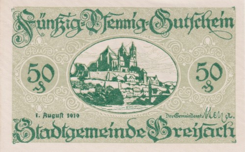 Breisach 50 Pf  G-B84.6 1.8.1919 aUNC A.jpg