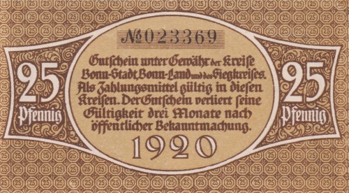 Bonn 25 Pf  G-B74.6b 1920 aUNC A.jpg