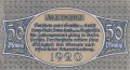 Bonn 50 Pf  G-B74.6c 1920 aUNC A.jpg