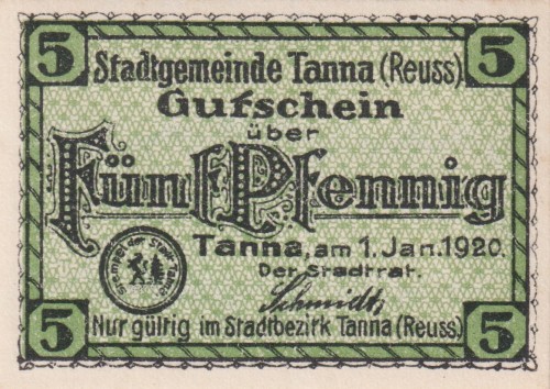 Tanna 5 Pf G-T3.5a 1.1.1920  aUNC A.jpg