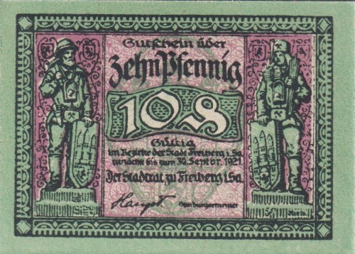 Freiberg 10 Pf G-F19 30.9.1921  aUNC A.jpg
