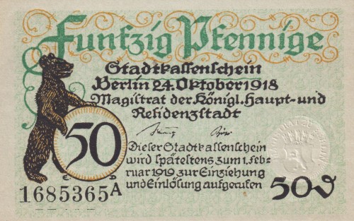 Berlin 50 Pf G-B27.1 24.10.1918-1.2.1919 aUNC A.jpg