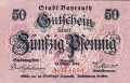 Bayreuth 50 Pf G-B13 22.10.1918 aUNC A.jpg