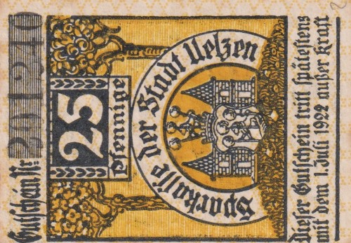Uelzen 25 Pf G-U3.7 1.7.1922  aUNC A.jpg