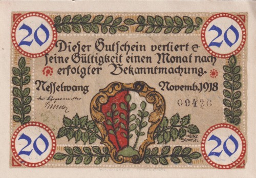 Nesselwang 20 Pf G-N9.4b 11.1918 aUNC A.jpg