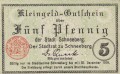 Schneeberg i. Erzg. 5 Pf G-S40.4a 31.12.1919  aUNC A.jpg