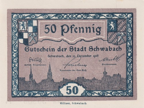 Schwabach 50 Pf G-S51.11 15.12.1918  aUNC A.jpg