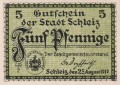 Schleiz 5 Pf G-S31.4a 25.8.1919 aUNC A.jpg