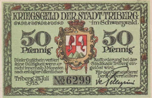 Triberg 50 Pf G-T24.3 25.7.1918 aUNC a.jpg