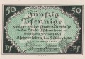 Aschersleben 50 Pf G-A29.7 5.3.1920-31.3.1921 aUNC A.jpg