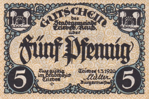 Triebes 5 Pf G-T26.8a 1.3.1920 UNC A.jpg