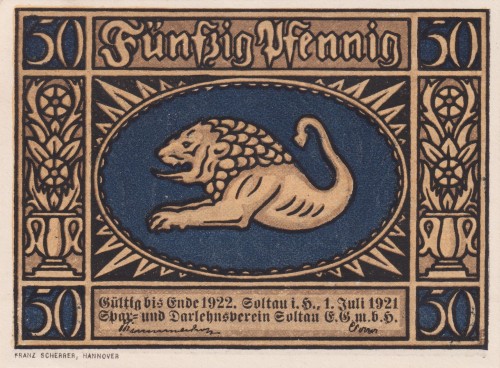 Soltau 50 Pf 1.7.1921 UNC A.jpg