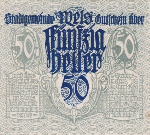 Austria Mels 50 Heller 30.6.1920 AU/UNC