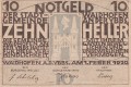 Waidhofen a.d. Ybbs 10 Heller 1.2.1920-31.12.1920 VF A.jpg