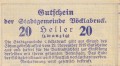 Vocklabruck 20 Heller 29.11.1919 aUNC R.jpg
