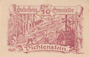 Austria Vichtenstein 10 Heller 13.6.1920-31.12.1920 AU/UNC