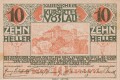 Voslau 10 Heller 1.7.1920-31.12.1920 AUUNC A.jpg