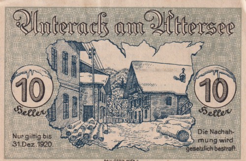 Unterach am Attersee 10 Heller 31.12.1920 XF A.jpg