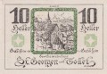 St. Georgen und Tollet 10 Heller 1920-30.6.1921 AUUNC A.jpg