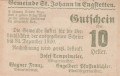 St. Johann 10 Heller 30.12.1920 aUNC R.jpg